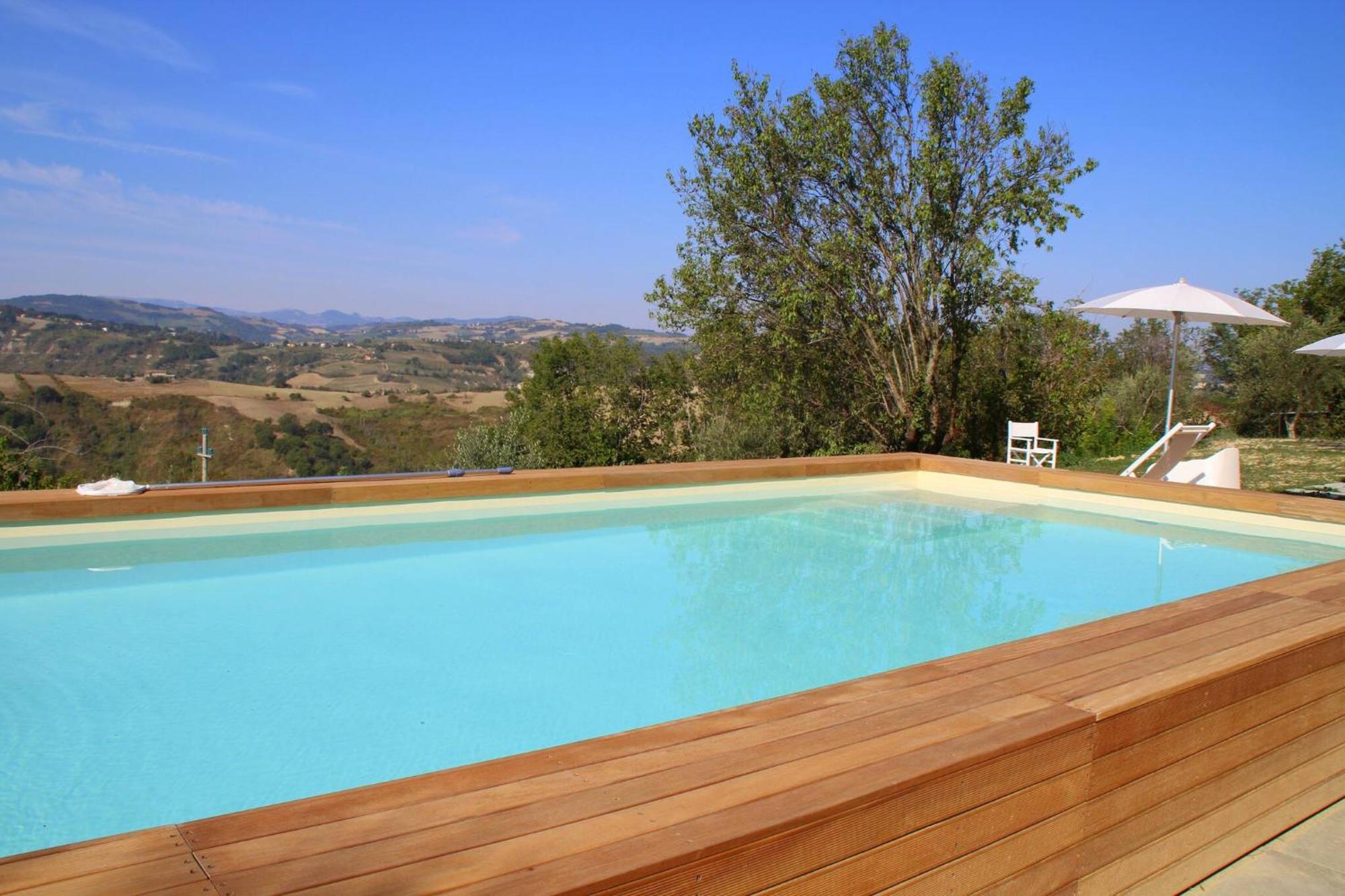 Villa Borgo Calbianco - Private House With Pool & Airco à Cerreto Castello Extérieur photo